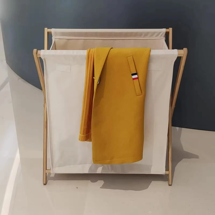 Bamboo Folded To Dirty Laundry Hamper - 图片 3