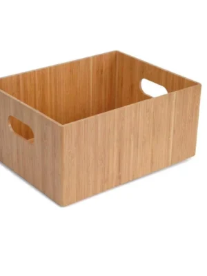 Bamboo Rolling File Organizer