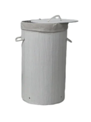 Bamboo Dirty Clothes In Basket