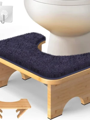 Bamboo Squatty Potty Footstool
