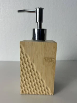 Bamboo Lotion Dispenser