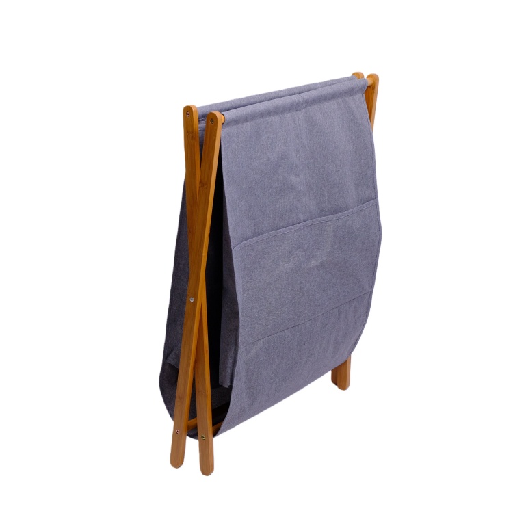 Bamboo Double Laundry Hamper - 图片 5